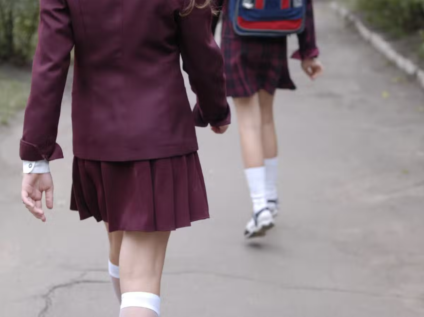 girls’ school shorts